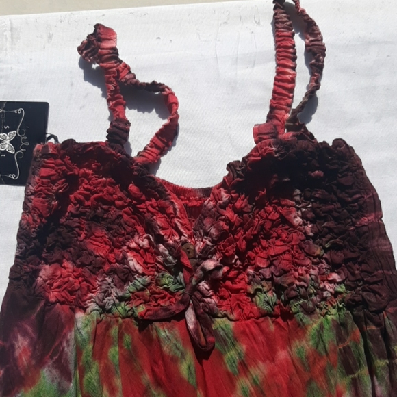 Multicolored Maxi Dress - Picture 2 of 4